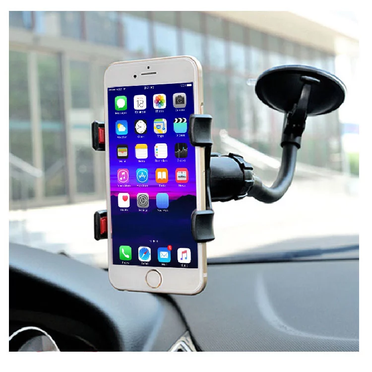 Galaxy POOPHUNS Supporto Smartphone 360 Gradi di Rotazione Porta Telefono Auto Universale Gravity Car Phone Holder per iPhone Huawei Xiaomi e GPS Dispositivi 