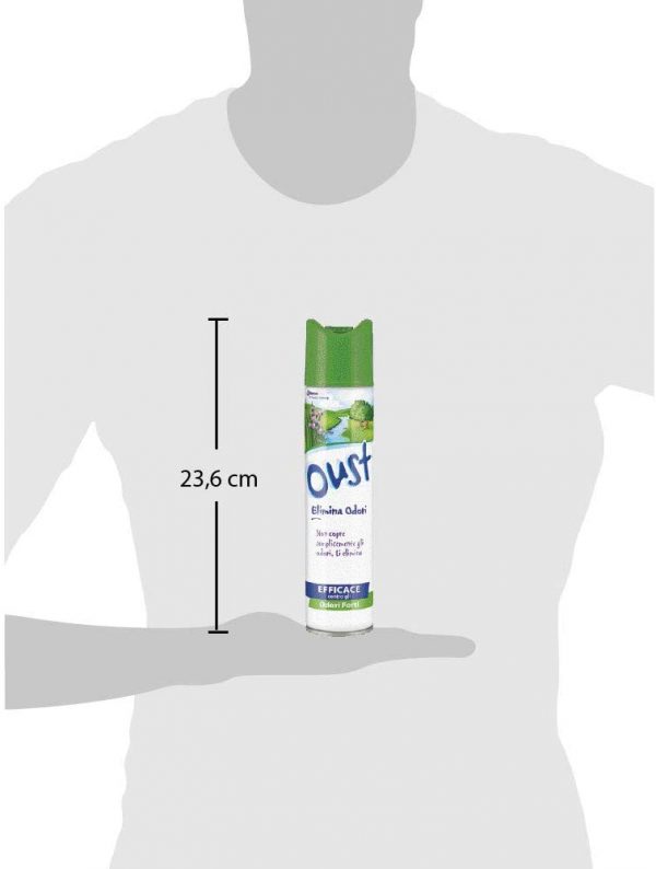 Oust 3in1 Spray Elimina Odori Disinfettante, Confezione da 300 ML > SERVIZI  COTFASA