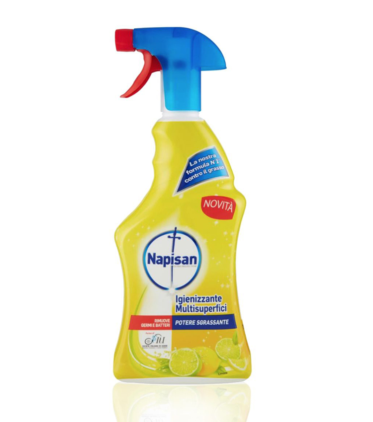 Spray Igienizzante Multisuperfici Napisan Limone - 750 ml