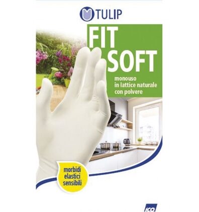 Guanti in Lattice Tulip Fit Soft con Polvere - 100 pezzi - taglie S-M-L >  SERVIZI COTFASA